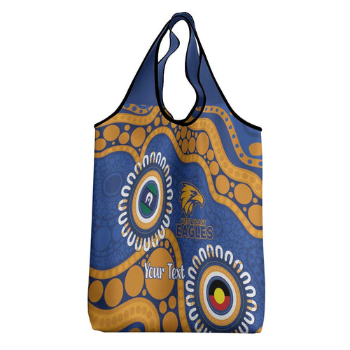 Eagles NAIDOC 2026 Personalised Grocery Bag 50 Years of Deadly Aboriginal Art