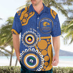 Eagles NAIDOC 2026 Personalised Hawaiian Shirt 50 Years of Deadly Aboriginal Art