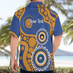 Eagles NAIDOC 2026 Personalised Hawaiian Shirt 50 Years of Deadly Aboriginal Art