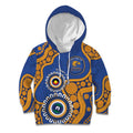 Eagles NAIDOC 2026 Personalised Kid Hoodie 50 Years of Deadly Aboriginal Art