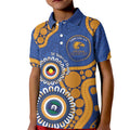Eagles NAIDOC 2026 Personalised Kid Polo Shirt 50 Years of Deadly Aboriginal Art