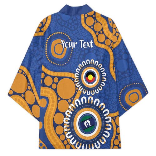 Eagles NAIDOC 2026 Personalised Kimono 50 Years of Deadly Aboriginal Art