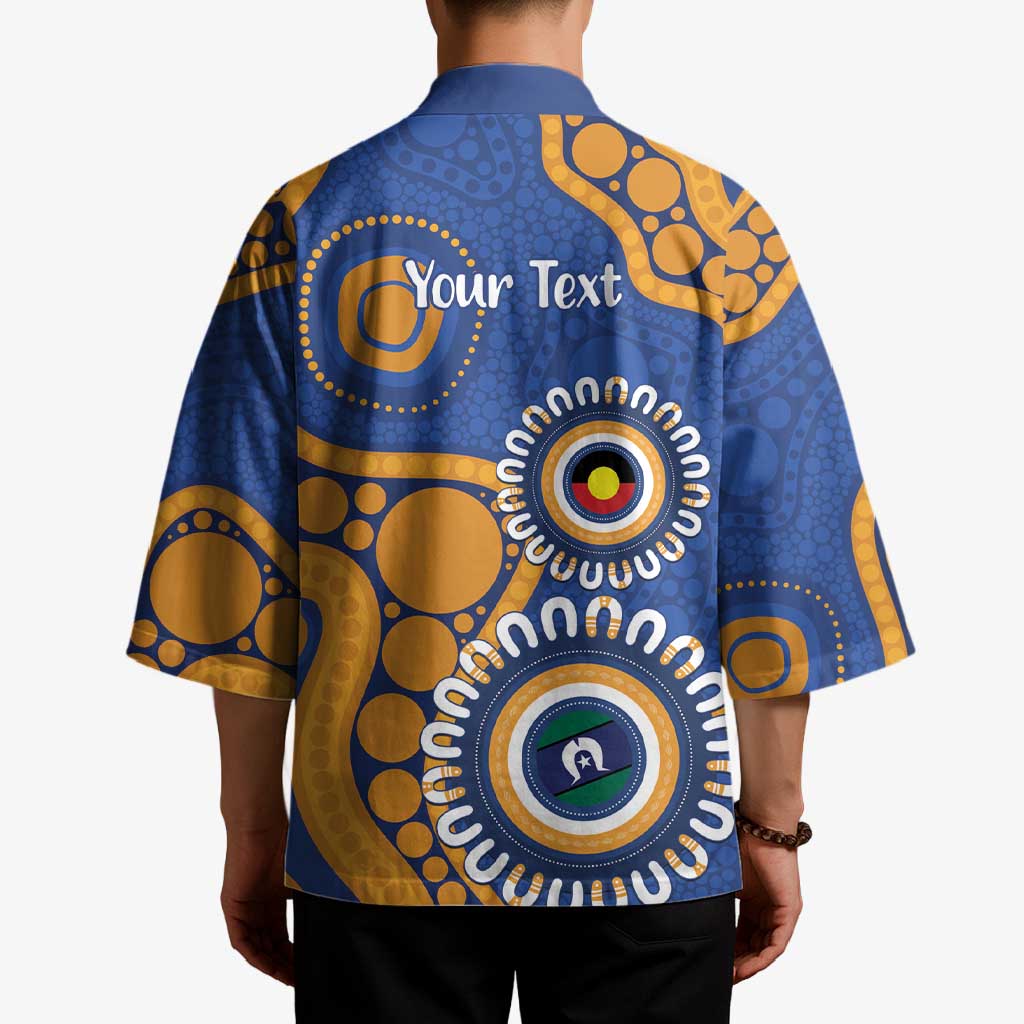 Eagles NAIDOC 2026 Personalised Kimono 50 Years of Deadly Aboriginal Art