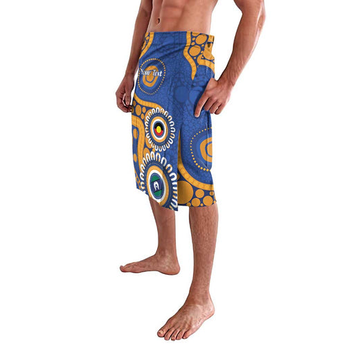 Eagles NAIDOC 2026 Personalised Lavalava 50 Years of Deadly Aboriginal Art