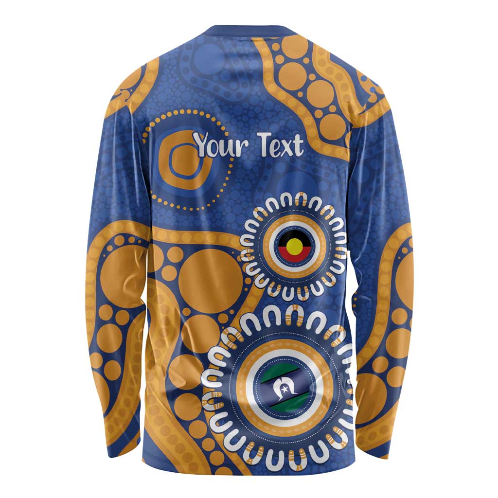 Eagles NAIDOC 2026 Personalised Long Sleeve Shirt 50 Years of Deadly Aboriginal Art
