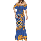 Eagles NAIDOC 2026 Personalised Mermaid Dress 50 Years of Deadly Aboriginal Art