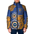 Eagles NAIDOC 2026 Personalised Padded Jacket 50 Years of Deadly Aboriginal Art