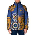 Eagles NAIDOC 2026 Personalised Padded Jacket 50 Years of Deadly Aboriginal Art