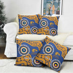 Eagles NAIDOC 2026 Personalised Pillow Cover 50 Years of Deadly Aboriginal Art