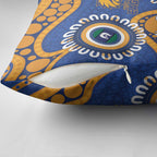 Eagles NAIDOC 2026 Personalised Pillow Cover 50 Years of Deadly Aboriginal Art