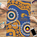Eagles NAIDOC 2026 Personalised Puzzle 50 Years of Deadly Aboriginal Art