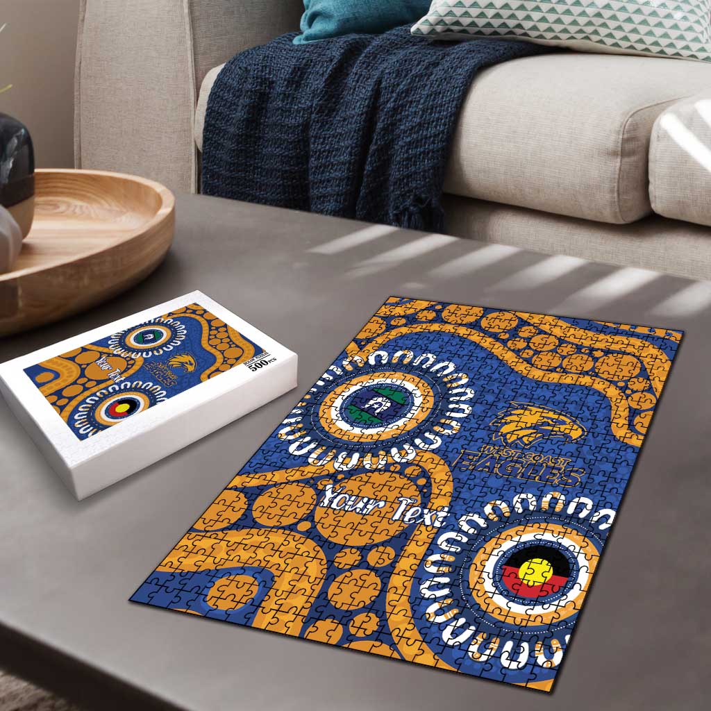 Eagles NAIDOC 2026 Personalised Puzzle 50 Years of Deadly Aboriginal Art
