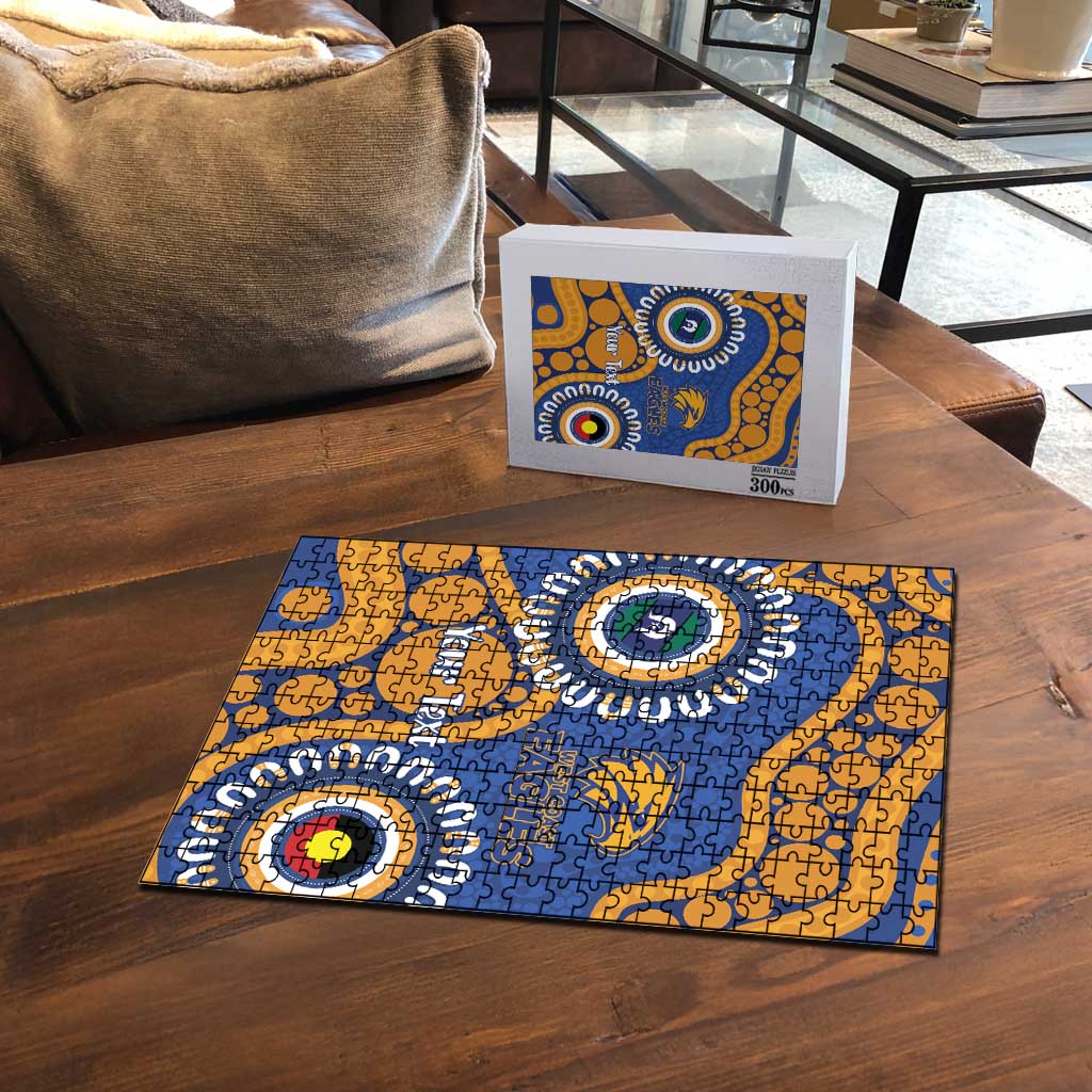 Eagles NAIDOC 2026 Personalised Puzzle 50 Years of Deadly Aboriginal Art