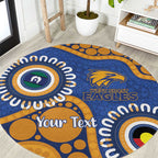 Eagles NAIDOC 2026 Personalised Round Carpet 50 Years of Deadly Aboriginal Art