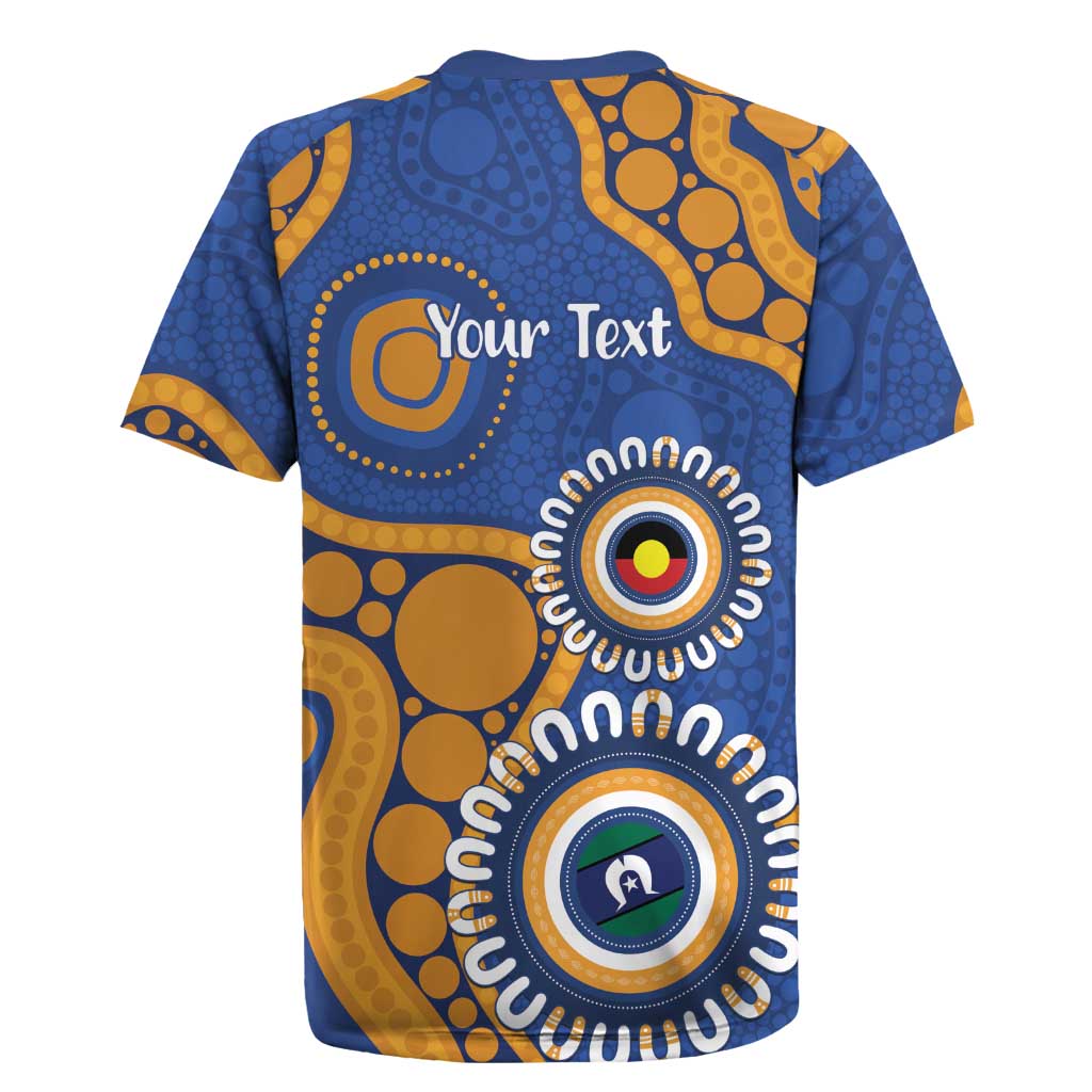 Eagles NAIDOC 2026 Personalised Rugby Jersey 50 Years of Deadly Aboriginal Art