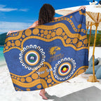 Eagles NAIDOC 2026 Personalised Sarong 50 Years of Deadly Aboriginal Art