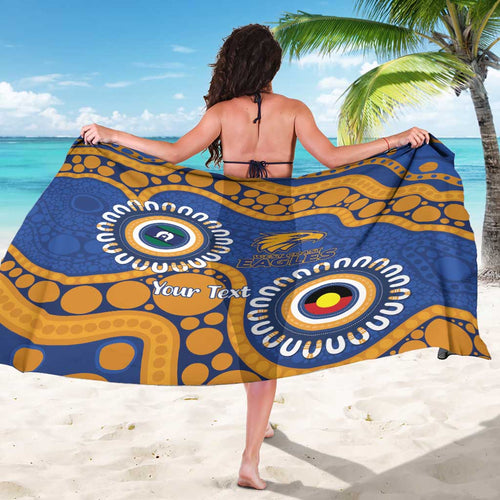 Eagles NAIDOC 2026 Personalised Sarong 50 Years of Deadly Aboriginal Art