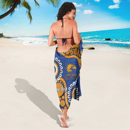 Eagles NAIDOC 2026 Personalised Sarong 50 Years of Deadly Aboriginal Art