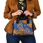 Eagles NAIDOC 2026 Personalised Shoulder Handbag 50 Years of Deadly Aboriginal Art