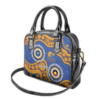 Eagles NAIDOC 2026 Personalised Shoulder Handbag 50 Years of Deadly Aboriginal Art