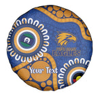 Eagles NAIDOC 2026 Personalised Spare Tire Cover 50 Years of Deadly Aboriginal Art
