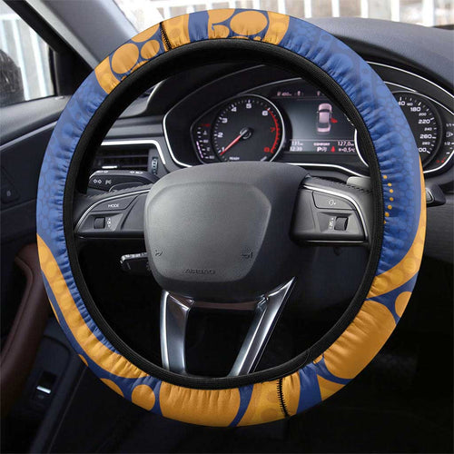 Eagles NAIDOC 2026 Steering Wheel Cover 50 Years of Deadly Aboriginal Art