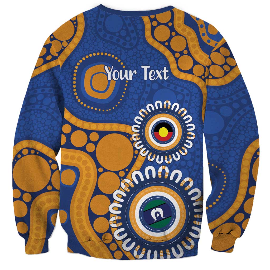 Eagles NAIDOC 2026 Personalised Sweatshirt 50 Years of Deadly Aboriginal Art