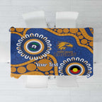 Eagles NAIDOC 2026 Personalised Tablecloth 50 Years of Deadly Aboriginal Art