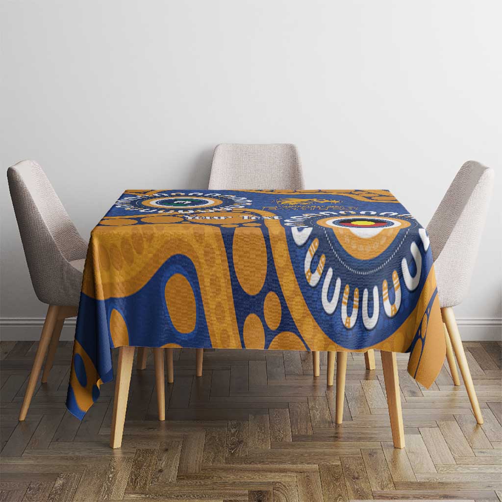 Eagles NAIDOC 2026 Personalised Tablecloth 50 Years of Deadly Aboriginal Art