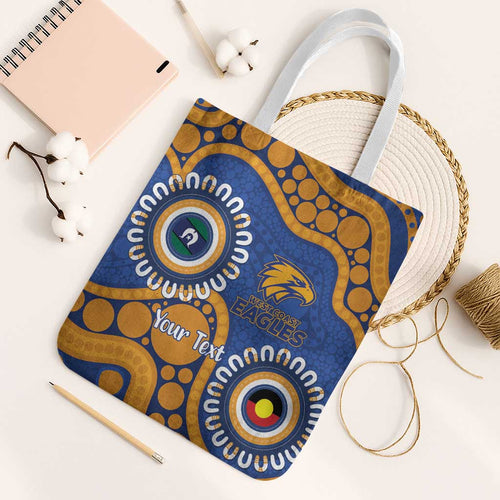 Eagles NAIDOC 2026 Personalised Tote Bag 50 Years of Deadly Aboriginal Art