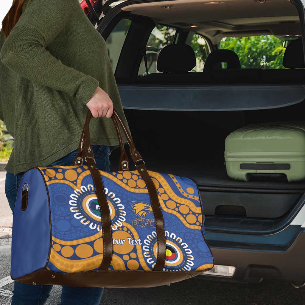 Eagles NAIDOC 2026 Personalised Travel Bag 50 Years of Deadly Aboriginal Art