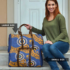 Eagles NAIDOC 2026 Personalised Travel Bag 50 Years of Deadly Aboriginal Art