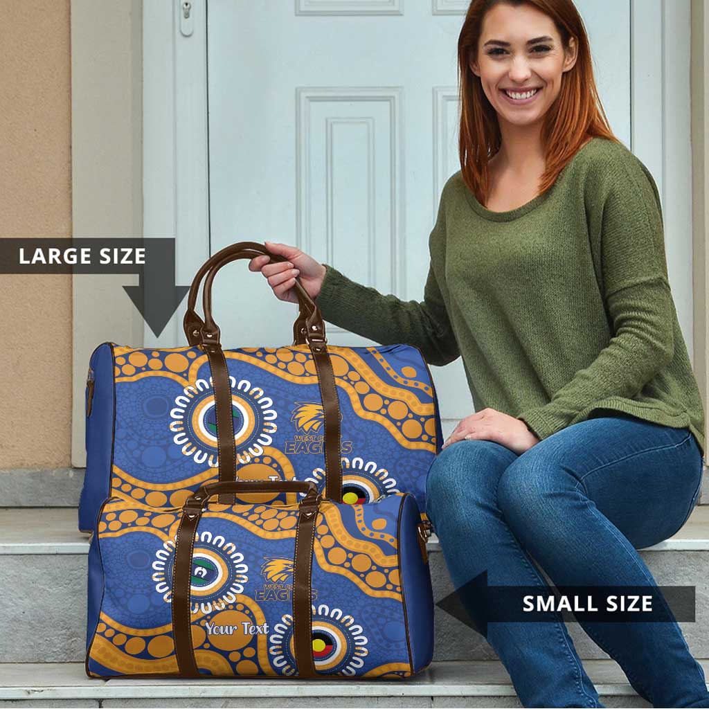 Eagles NAIDOC 2026 Personalised Travel Bag 50 Years of Deadly Aboriginal Art
