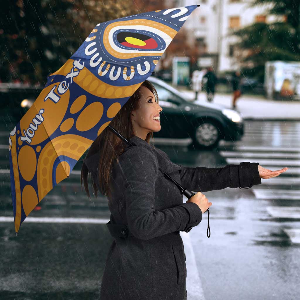 Eagles NAIDOC 2026 Personalised Umbrella 50 Years of Deadly Aboriginal Art