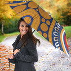 Eagles NAIDOC 2026 Personalised Umbrella 50 Years of Deadly Aboriginal Art