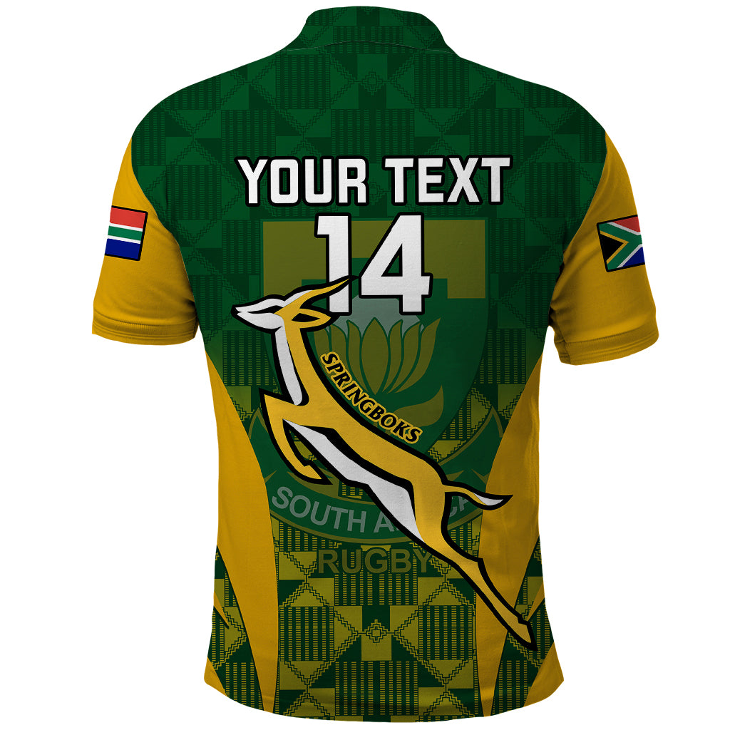 custom-south-africa-rugby-polo-shirt-go-springboks-kente-pattern-with-bokke
