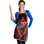 Aotearoa Iwi Ngapuhi Apron NZ Maori Humpback Whale Taniko Motifs