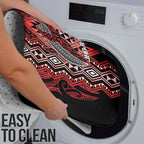 Aotearoa Iwi Ngapuhi Bathroom Set NZ Maori Humpback Whale Taniko Motifs