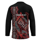 Aotearoa Iwi Ngapuhi Personalised Hockey Jersey NZ Maori Humpback Whale Taniko Motifs