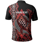 Aotearoa Iwi Ngapuhi Personalised Polo Shirt NZ Maori Humpback Whale Taniko Motifs