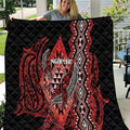Aotearoa Iwi Ngapuhi Quilt NZ Maori Humpback Whale Taniko Motifs