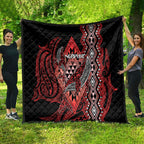 Aotearoa Iwi Ngapuhi Quilt NZ Maori Humpback Whale Taniko Motifs