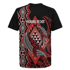 Aotearoa Iwi Ngapuhi Personalised Rugby Jersey NZ Maori Humpback Whale Taniko Motifs