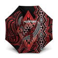 Aotearoa Iwi Ngapuhi Umbrella NZ Maori Humpback Whale Taniko Motifs