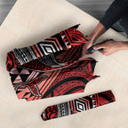 Aotearoa Iwi Ngapuhi Umbrella NZ Maori Humpback Whale Taniko Motifs