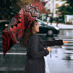Aotearoa Iwi Ngapuhi Umbrella NZ Maori Humpback Whale Taniko Motifs