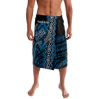 Aotearoa Iwi Ngati Porou Personalised Lavalava NZ Maori Humpback Whale Taniko Motifs