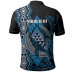 Aotearoa Iwi Ngati Porou Personalised Polo Shirt NZ Maori Humpback Whale Taniko Motifs