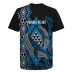 Aotearoa Iwi Ngati Porou Personalised Rugby Jersey NZ Maori Humpback Whale Taniko Motifs