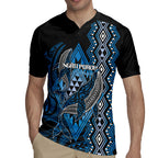 Aotearoa Iwi Ngati Porou Personalised Rugby Jersey NZ Maori Humpback Whale Taniko Motifs